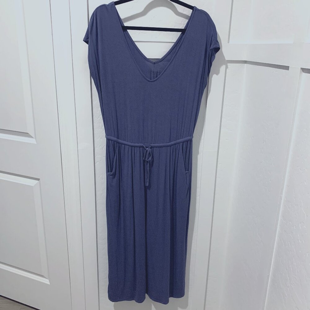 Torrid Women's Blue Knit Maxi Dress Size 0